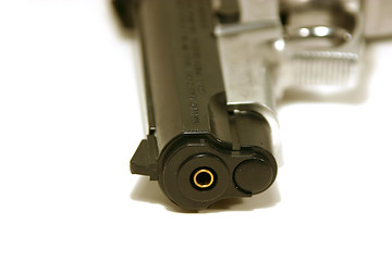 Image showing Up Close on a Gun