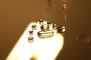 Image showing Water Oil Bubbles