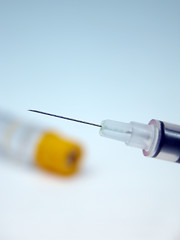 Image showing Syringe needle