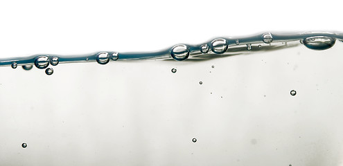 Image showing wave and bubbles