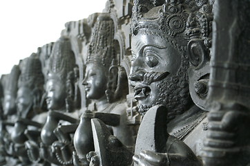 Image showing South-east Asia statues