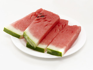 Image showing watermelon slices