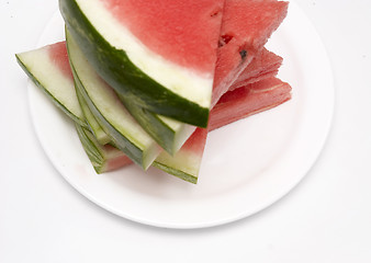 Image showing watermelon slices