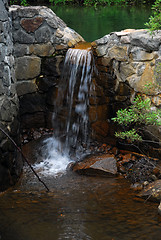 Image showing Small water falls