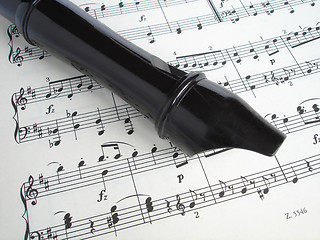 Image showing Block flute