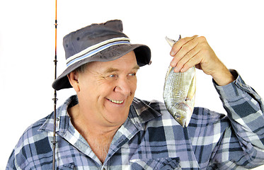 Image showing Proud Fisherman