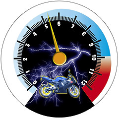 Image showing motor bike