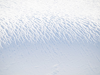 Image showing Snow background