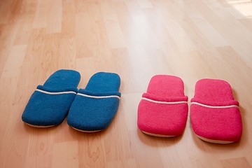 Image showing Slippers