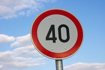 Image showing Speed Limit