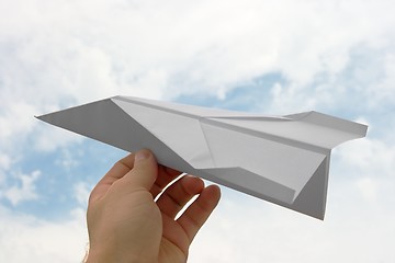 Image showing Paper airplane