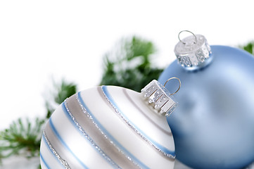 Image showing Christmas ornaments