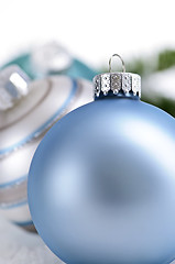 Image showing Christmas ornaments