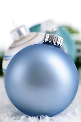 Image showing Christmas ornaments