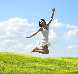 Image showing happy woman