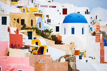 Image showing santorini