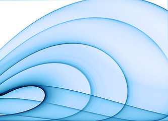 Image showing blue abstract background