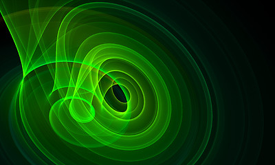 Image showing green abstract background