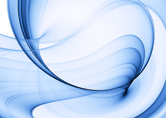 Image showing blue abstract background