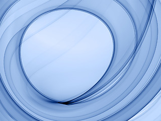 Image showing blue abstract background