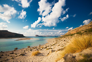 Image showing balos beach, crete, greece