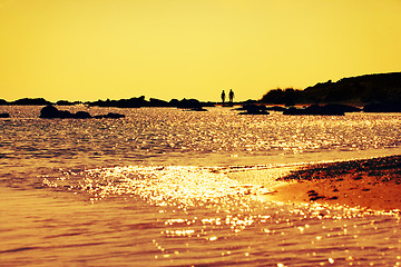 Image showing on the beach