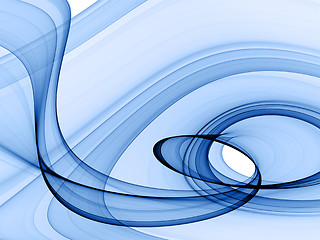 Image showing blue abstract background