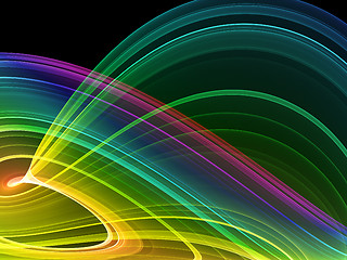 Image showing multicolored abstraction