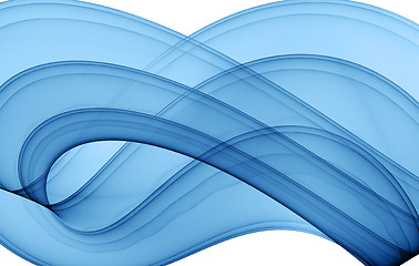 Image showing blue abstract background