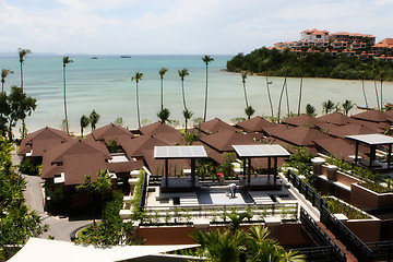 Image showing Tropical resort