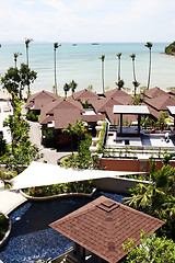 Image showing Tropical resort