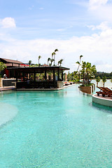 Image showing Tropical resort