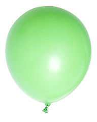 Image showing green balloon 