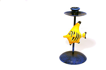 Image showing Fish Candle Holder