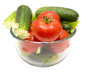 Image showing vegetables in bowl