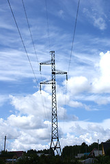 Image showing power supply line