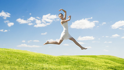 Image showing happy ballerina