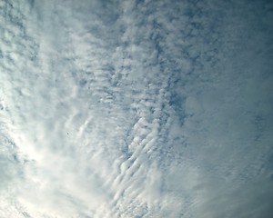 Image showing blue sky with clouds