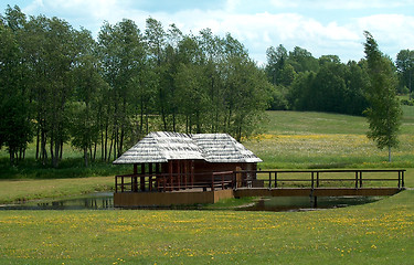 Image showing wooden house