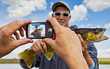 Image showing Fisherman snapshot