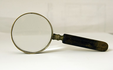 Image showing magnifiying glass