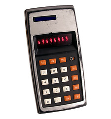 Image showing old calculator