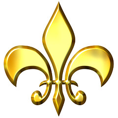 Image showing Fleur de lis