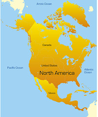 Image showing North america