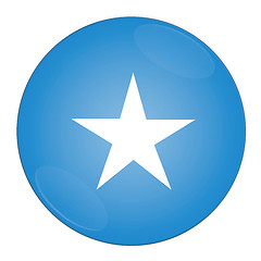 Image showing Somalia button with flag