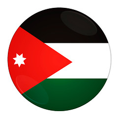 Image showing Jordan button with flag