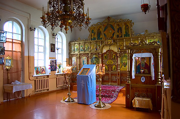 Image showing Interior of Orthodox church 