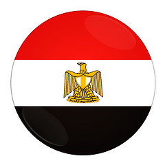 Image showing Egypt button with flag