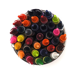 Image showing crayons