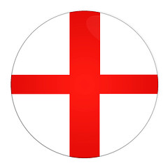 Image showing England button with flag